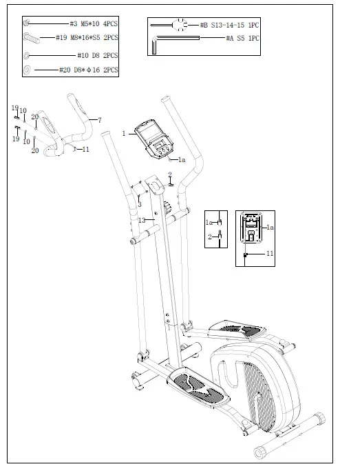SUNNY-Health -Fitness-E321003-Endurance-Series-Smart-Elliptical-Machine-FIG-7