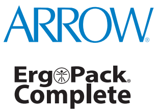 CDC 45802 Pressure Injectable Arrowgard Blue Plus Two-Lumen CVC - 1