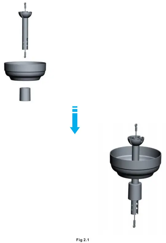 CARRO CES565SL ELIRA 56 Inch 5 Blade Smart Ceiling Fan with LED Light Kit and Remote - fig5