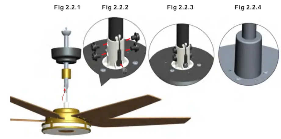 CARRO CES565SL ELIRA 56 Inch 5 Blade Smart Ceiling Fan with LED Light Kit and Remote - fig6