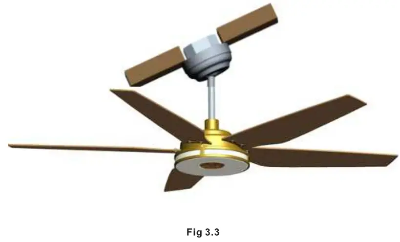 CARRO CES565SL ELIRA 56 Inch 5 Blade Smart Ceiling Fan with LED Light Kit and Remote - fig8
