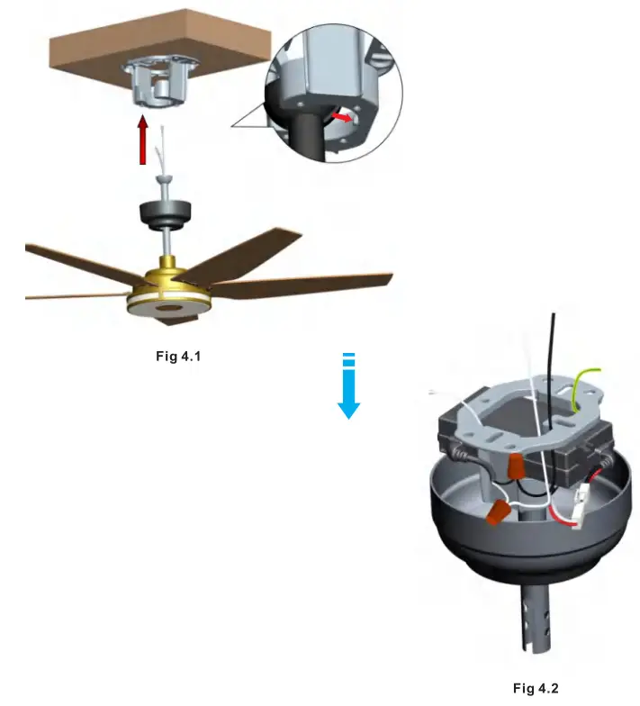CARRO CES565SL ELIRA 56 Inch 5 Blade Smart Ceiling Fan with LED Light Kit and Remote - fig9