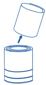 Open the filter chamber