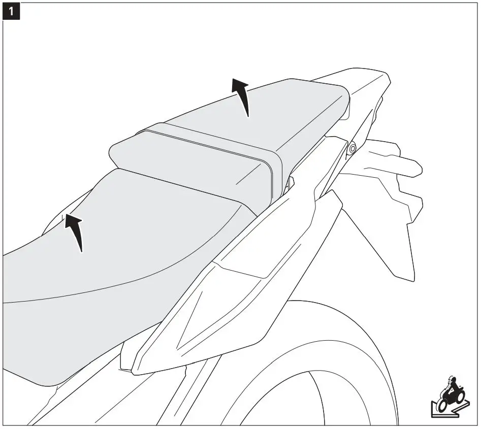 SW-MOTECH GPT.01.950.70000 Trax ADV Top Case System Instruction Manual - Mounting
