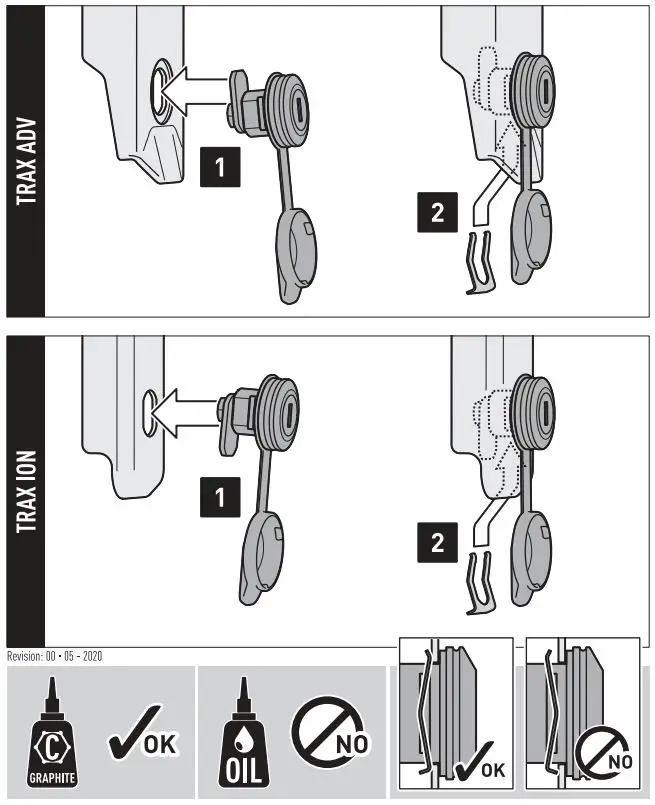 SW-MOTECH GPT.01.950.70000 Trax ADV Top Case System Instruction Manual - Trax ADV