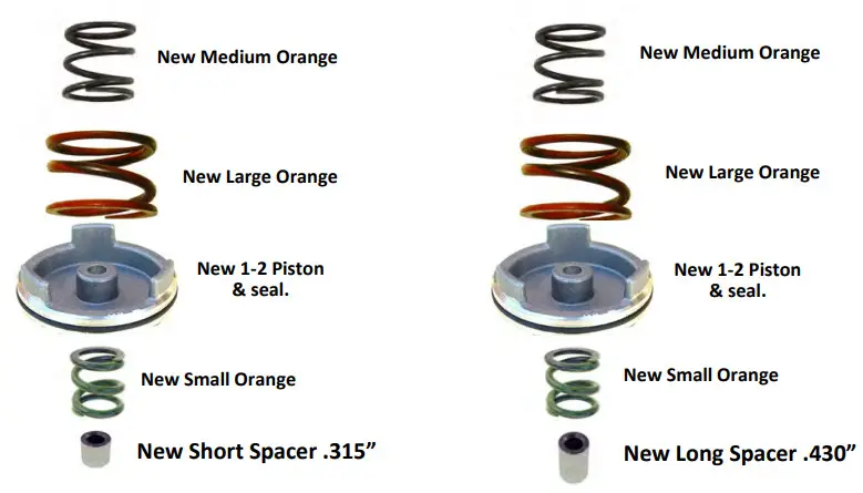 TRANSGO 4L60E-PRO High Performance Valve Body Kit - FIG 1