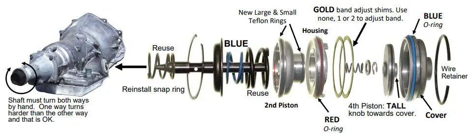 TRANSGO 4L60E-PRO High Performance Valve Body Kit - FIG 10