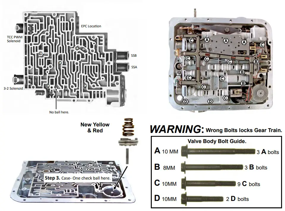 TRANSGO 4L60E-PRO High Performance Valve Body Kit - FIG 9