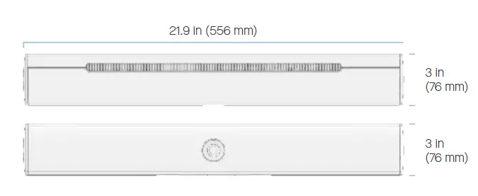 81550 Bar Collaboration Bar designed for Microsoft Teams with Neat Pad 9