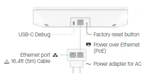 81550 Bar Collaboration Bar designed for Microsoft Teams with Neat Pad 13