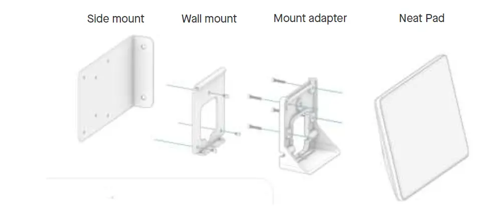 81550 Bar Collaboration Bar designed for Microsoft Teams with Neat Pad 5