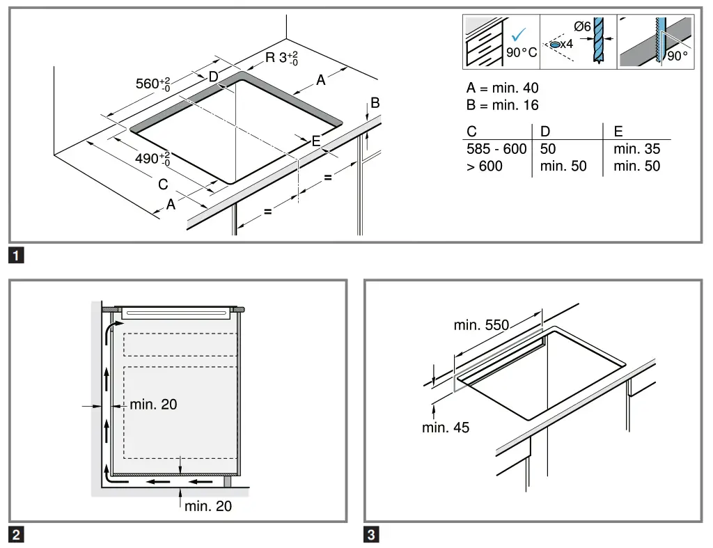 NEFF T46BT60N0 Glass Ceramic Hob