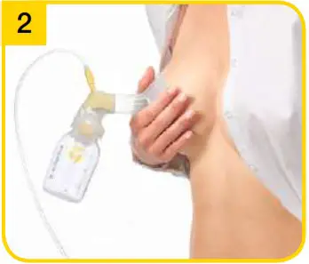 medela Swing Personalised Single Electric Breast Pump - Expression 3