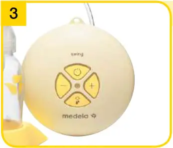 medela Swing Personalised Single Electric Breast Pump - Expression 5