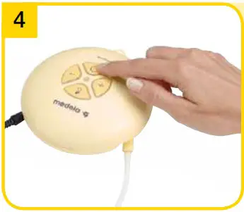 medela Swing Personalised Single Electric Breast Pump - Expression 6