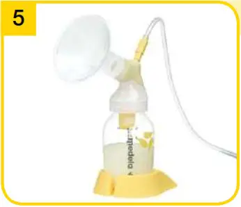 medela Swing Personalised Single Electric Breast Pump - Expression 7