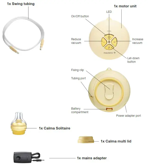 medela Swing Personalised Single Electric Breast Pump - Product description 2