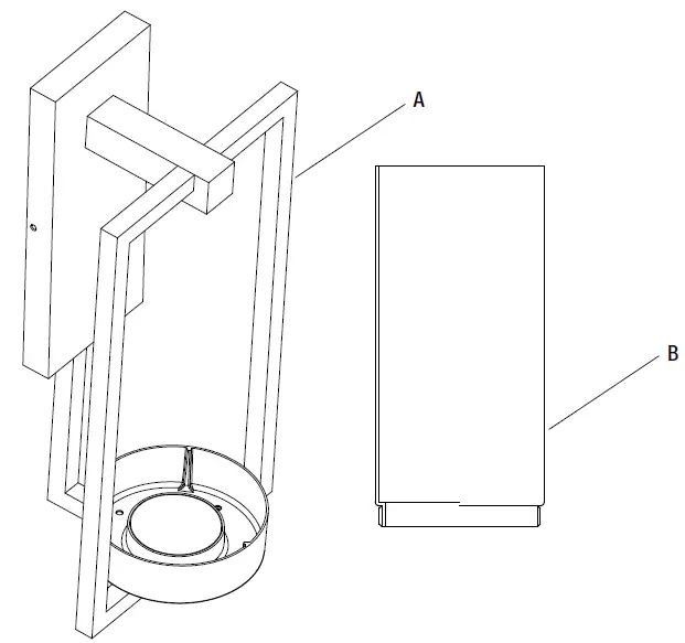 GLUCKSTEINELEMENTS 39655-HBCLED Landon 1-Light LED Outdoor Wall Sconce-3