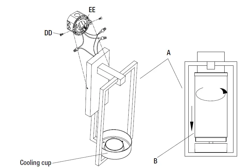 GLUCKSTEINELEMENTS 39655-HBCLED Landon 1-Light LED Outdoor Wall Sconce-7