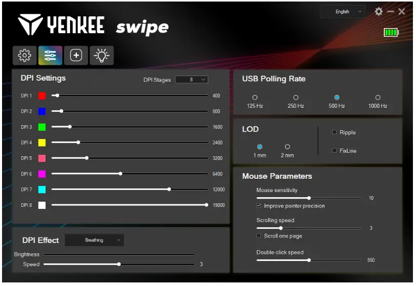 YENKEE YMS 3001 Ultralight Wireless Gaming Mouse - fig4