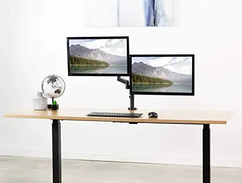 Vivo Stand-v002k Pneumatic Arm Dual Monitor Desk Mount Instruction Manual Vivo Stand-v002k Pneumatic Arm Dual Monitor Desk Mount Instruction Manual