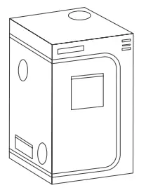 AC INFINITY CLOUDLINE PRO Inline Fan with Controller - Grow Tents