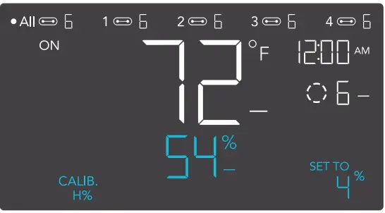 AC INFINITY CLOUDLINE PRO Inline Fan with Controller - HUMIDITY SETTING