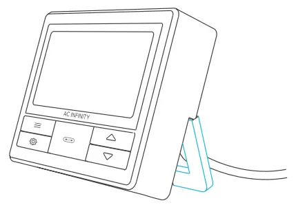 AC INFINITY CLOUDLINE PRO Inline Fan with Controller - KICKSTANDING