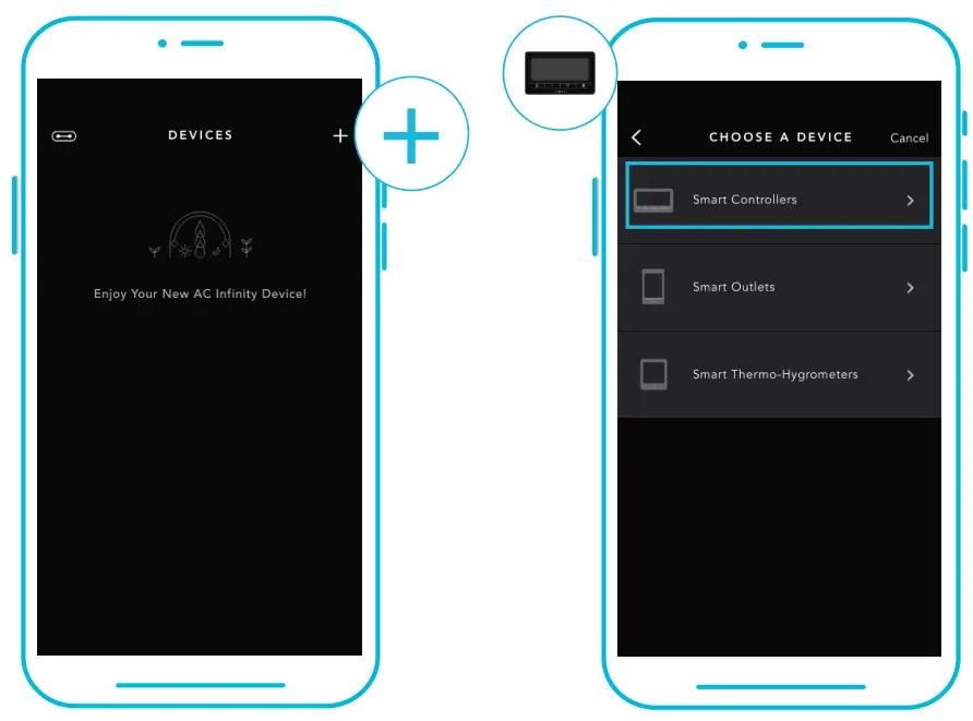 AC INFINITY CLOUDLINE PRO Inline Fan with Controller - SETUP AND PAIRING