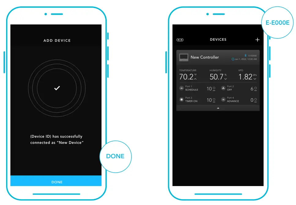 AC INFINITY CLOUDLINE PRO Inline Fan with Controller - controller