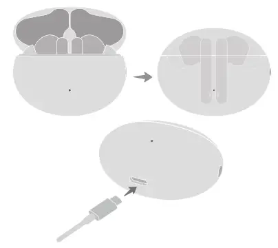 HUAWEI FreeBuds 4i Wireless Earbuds - Charging