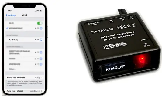 K2AUDIO KIRA-Q Gen 2 Sky Control System-fig3