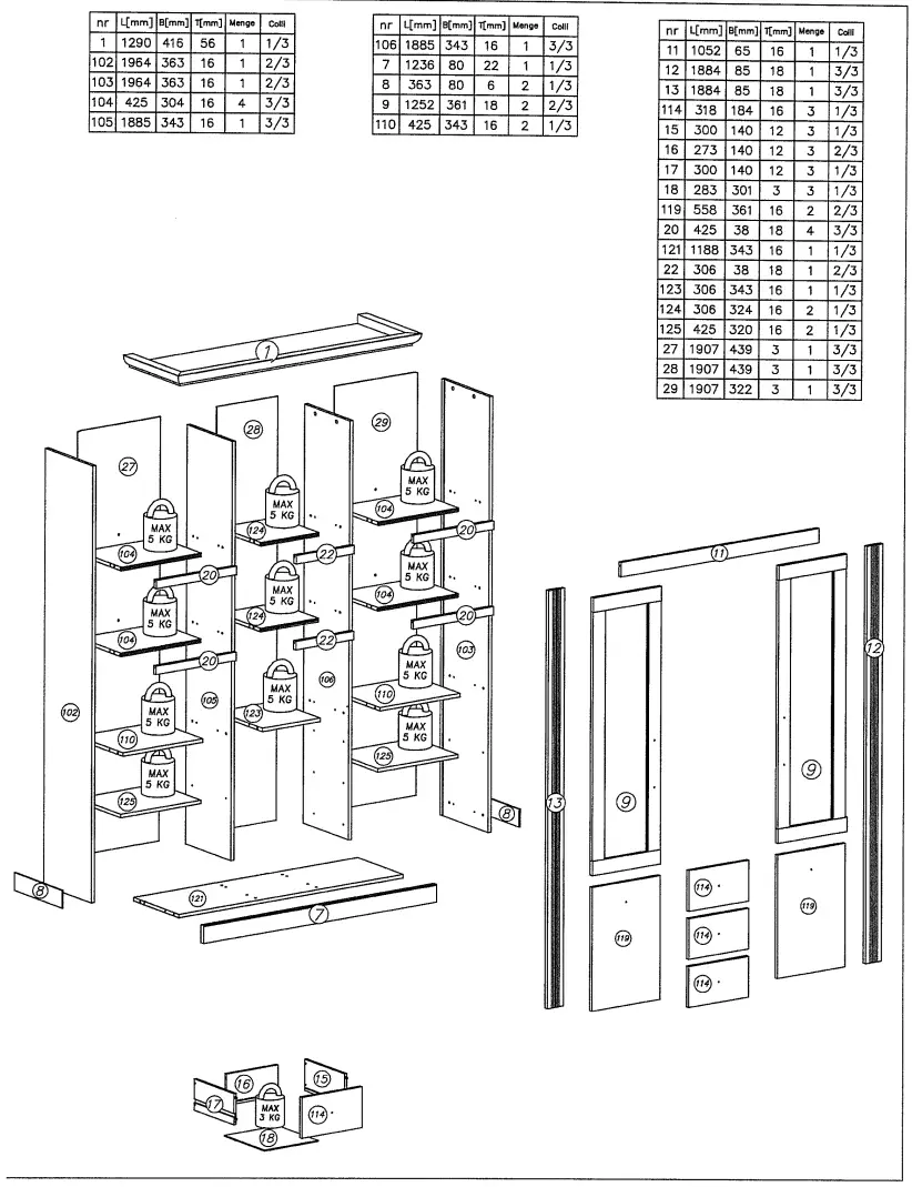 OTTO 4419310883 Westminster 27 Home Affairs Showcase fig 18