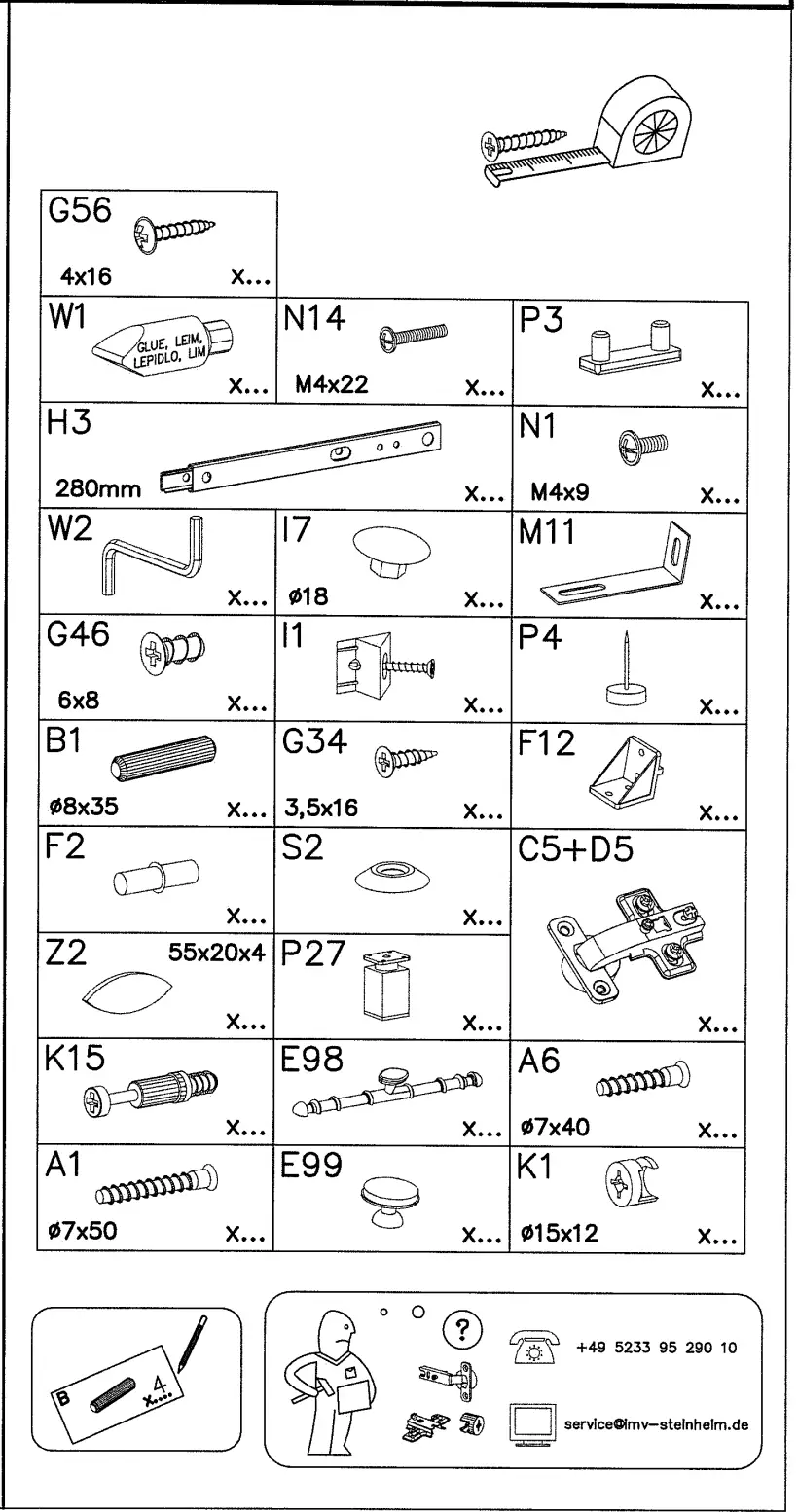 OTTO 4419310883 Westminster 27 Home Affairs Showcase fig 2