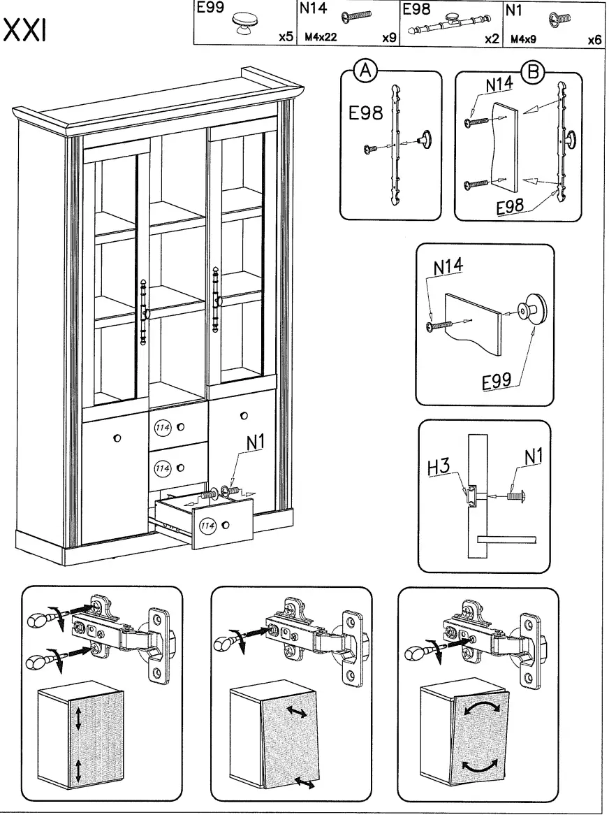 OTTO 4419310883 Westminster 27 Home Affairs Showcase fig 4