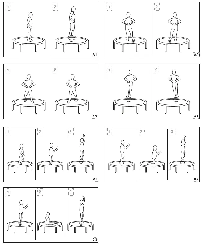 HUDORA Fantastic Complete 300V Trampoline 1