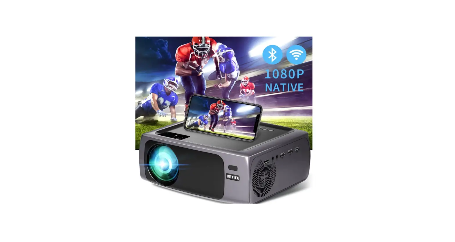 Betife Sirius-f410 Outdoor Movie Projector User Manual Betife Sirius-f410 Outdoor Movie Projector User Manual