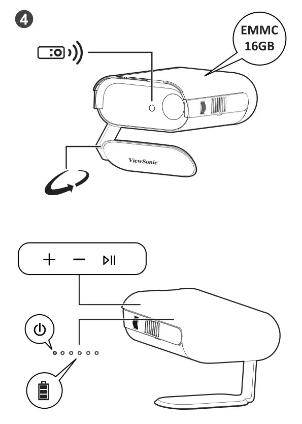 ViewSonic M series Smart LED Projector - figure 4