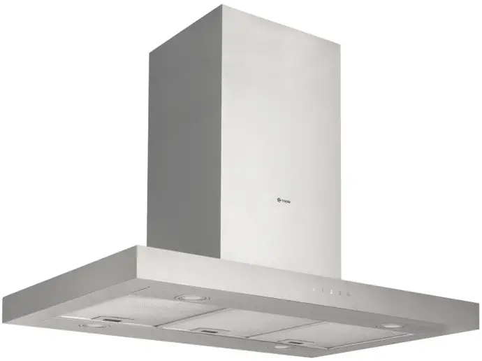 caple BXI911 90cm Island Chimney Hood