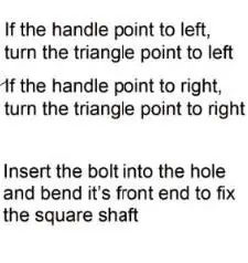 FIG 7 Install Square Shaft