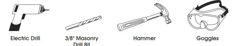 ULINE Thermoplastic Trash Cans Installation Guide - Tools Needed