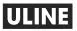 ULINE Thermoplastic Trash Cans Installation Guide - Uline logo