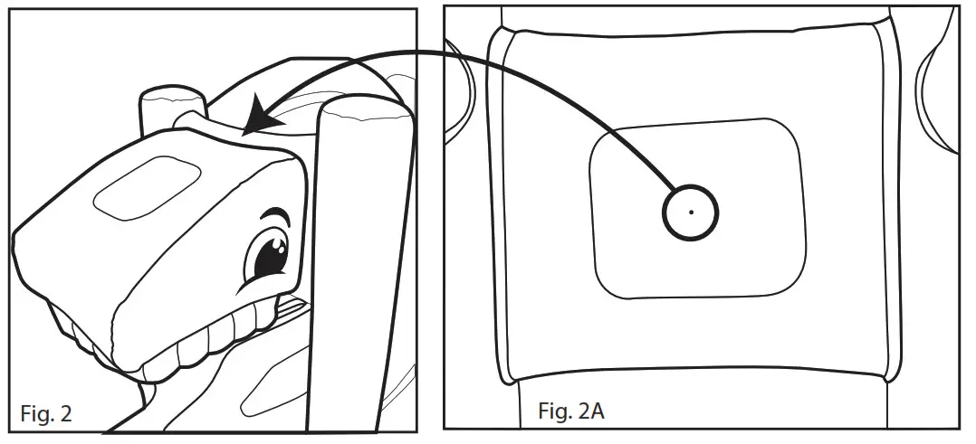 little tikes 487736 Dino Bouncer for Kids - small pressure