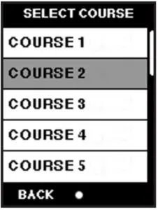 Golf Playing Instructions