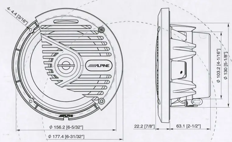 Alpine-SPS-M601W-6-1-2-Inch-Marine-Speaker-fig-1