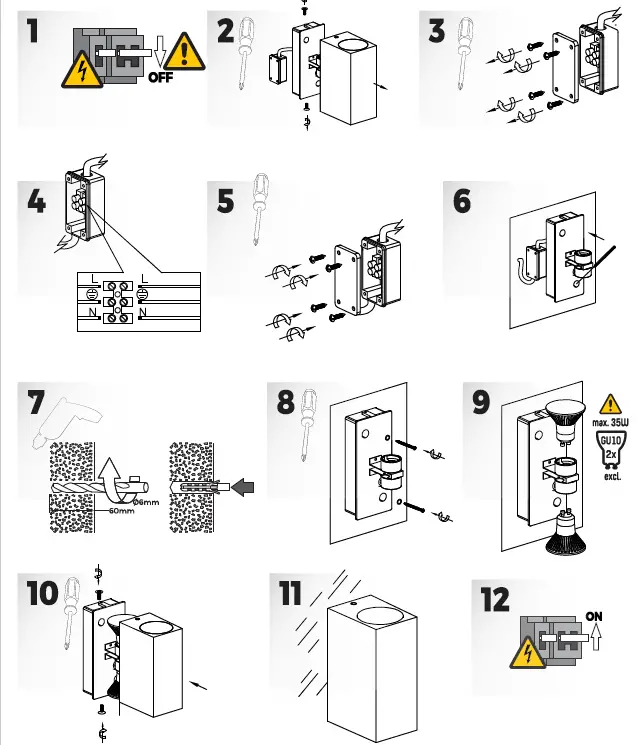 LED s light 1000663 Wall Luminaire 1