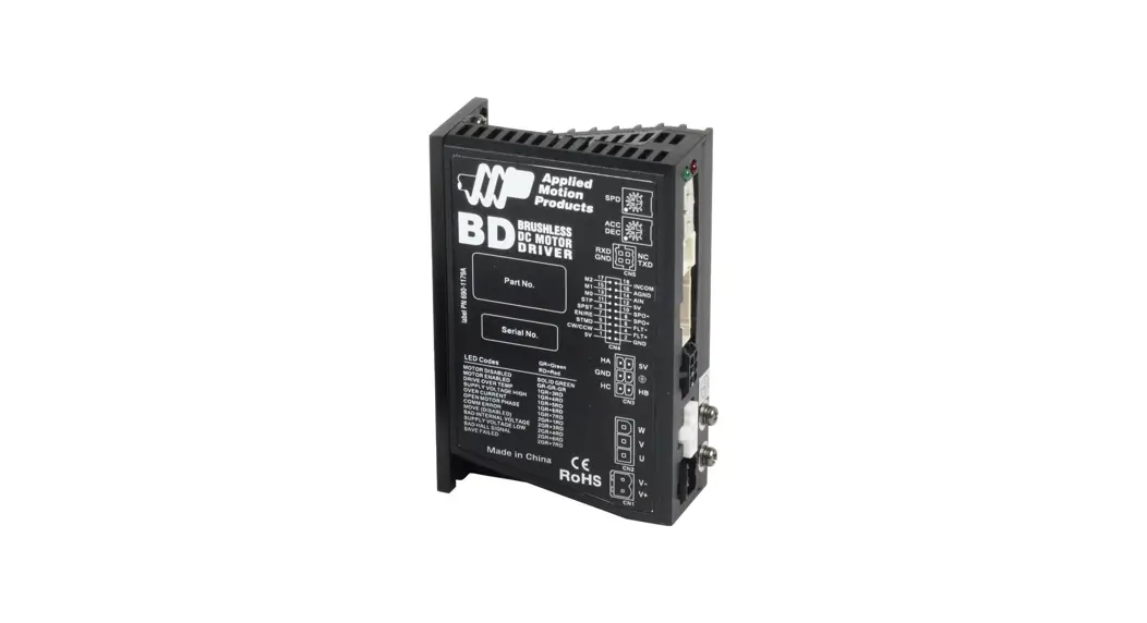 Applied Motion Products Bd5-10 Releases Brushless Dc Motor Drives User Guide Applied Motion Products Bd5-10 Releases Brushless Dc Motor Drives User Guide