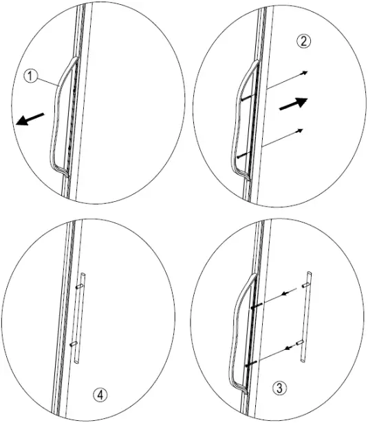 Adexa SN125 - The handle installing