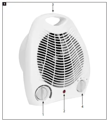 JULA 016481 Heater Fan-1