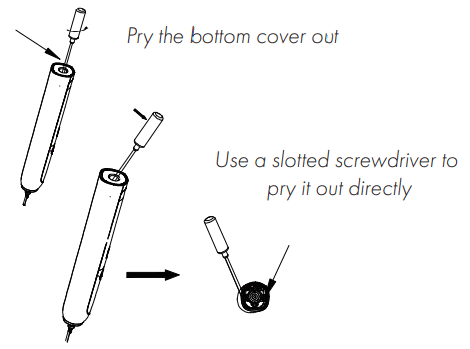 SMOOVVBOX Electric Toothbrushes - bottom cover out